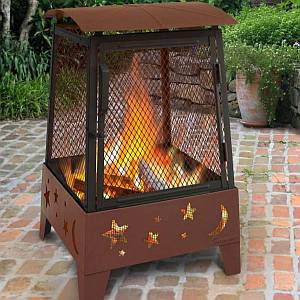 Haywood Stars and Moons Fire Pit
