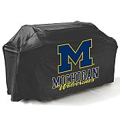 College Football Logo Grill Covers - University of Michigan