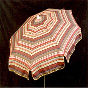 Patio & Beach Umbrella - Berry Stripe