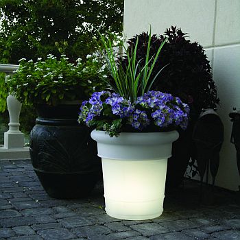 GardenGlo Electric Lighted Planters