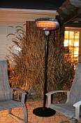 Infrared Silver Series Patio Heater