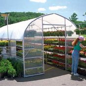 Greenhouse - 10ft x 12ft Bench Mart Deluxe