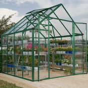Snap & Grow™ Green Greenhouse - 8 x 8