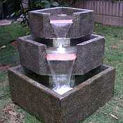 Cascadia Falls Electric Corner Fountain - 46200