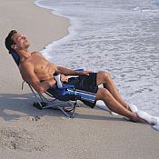 Recline Backpack Folding Beach Chair