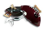 Football Grill - Tailgate Grill