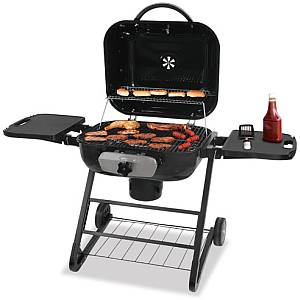 Large Deluxe Outdoor Charcoal Barbecue Grill