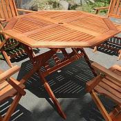 Octagonal Outdoor Table