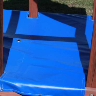 Poured Rubber Sandbox Covers - Custom