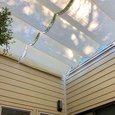 Retractable Pergola Canopy