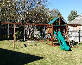 Trailblazer Swing Set Custom