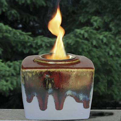 Garnet Emerald Cut Candle / Motif  Jewelry