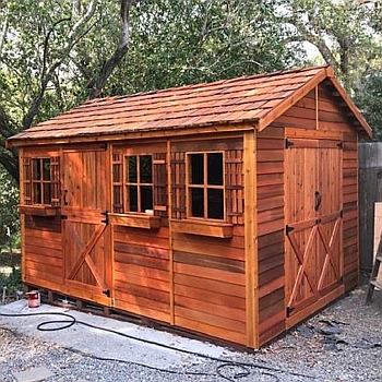 Boathouse Storage Shed - 10ft x 12ft