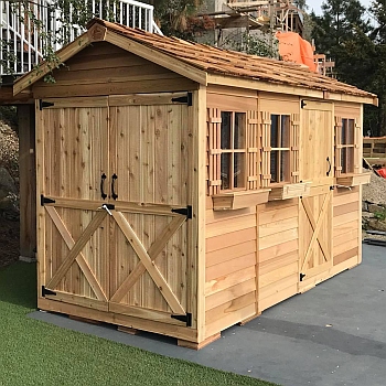 Boathouse Storage Shed 6x12