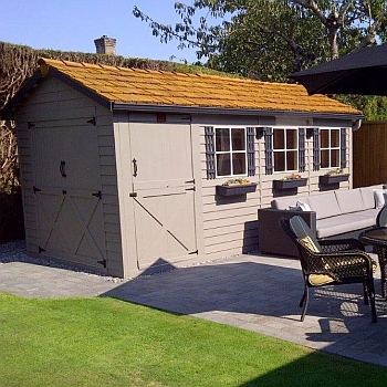 Boathouse Storage Shed 8x16