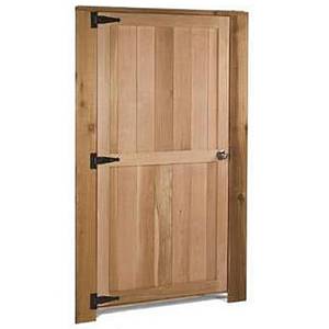 Solid Shed Door