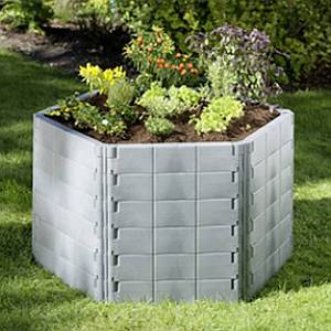 Exaco Round Raised Bed Planter