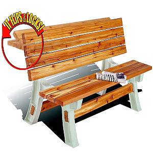 Flip Top Picnic Table