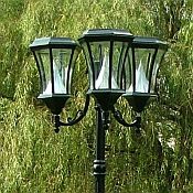 7 Ft Solar Lamp Post Light Gs 94, Outdoor Lamp Post Lights Solar