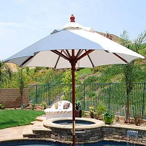 Replacement 6ft Umbrella Rib Assembly - Wood