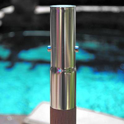 Push Button Coupling Teak Pole