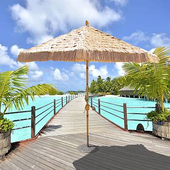 Replacement 9ft Bamboo Frame Umbrella - 738