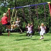 Kettler Deluxe 4 Child Swing Set