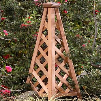 Copper Top Pyramid Trellis