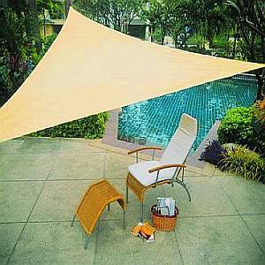 Sun Shade Sail - Triangle - 10 Foot - PC-20000-10