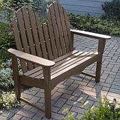 Classic Adirondack 48 Inch Bench