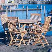 Sailor Round Folding Table