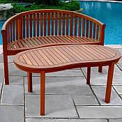 Banana Coffee Table Set