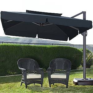 Milano 10ft x 10ft Side Post Umbrella - UM330P