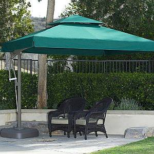 Torino 10ft x 10ft Side Post Umbrella